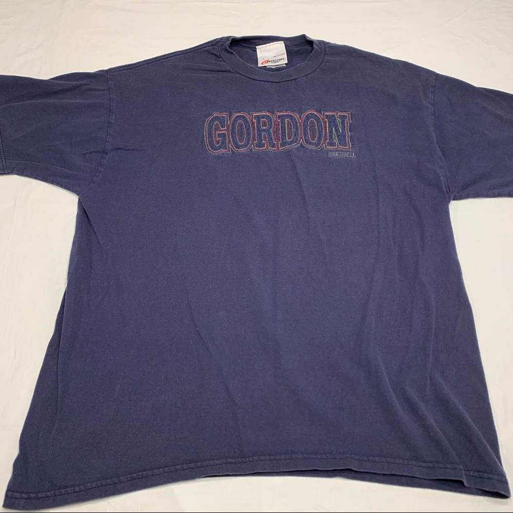 Competitors View Jeff Gordon Blue Short Sleeve Crewneck T Shirt Men’s Large